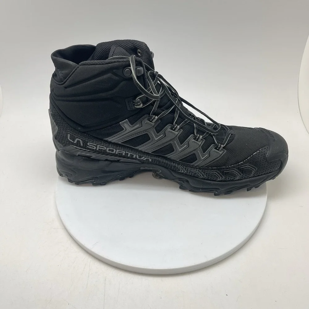 La Sportiva Ultra Raptor II Mid GTX Boots Mens 13.5 Black Trail Hiking Shoes